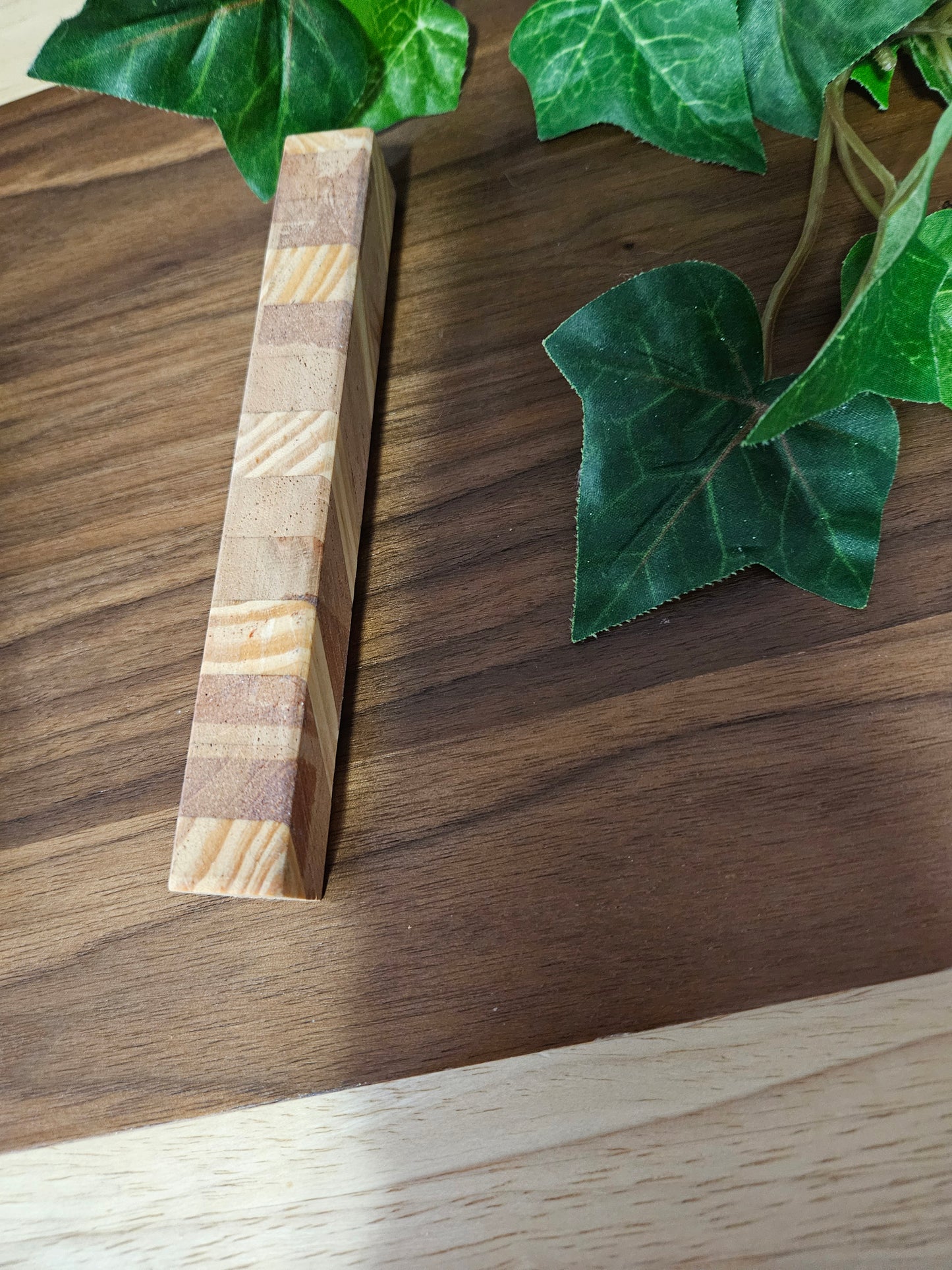 Pen Blanks: Wooden Segmented Blanks 5" to 6" Long - Includes Walnut, Cherry, Padauk, and Maple Woods