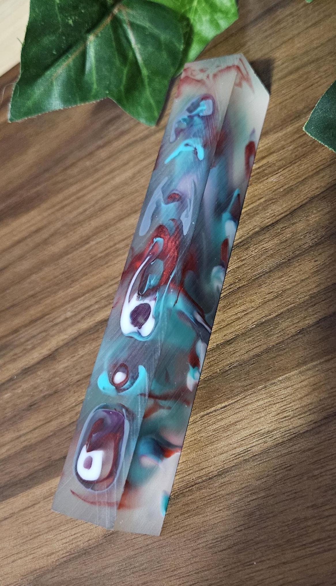 Hodge Podge Pen Blanks: Resin Swirl, Drop Technique, and Camouflage Pen Blanks