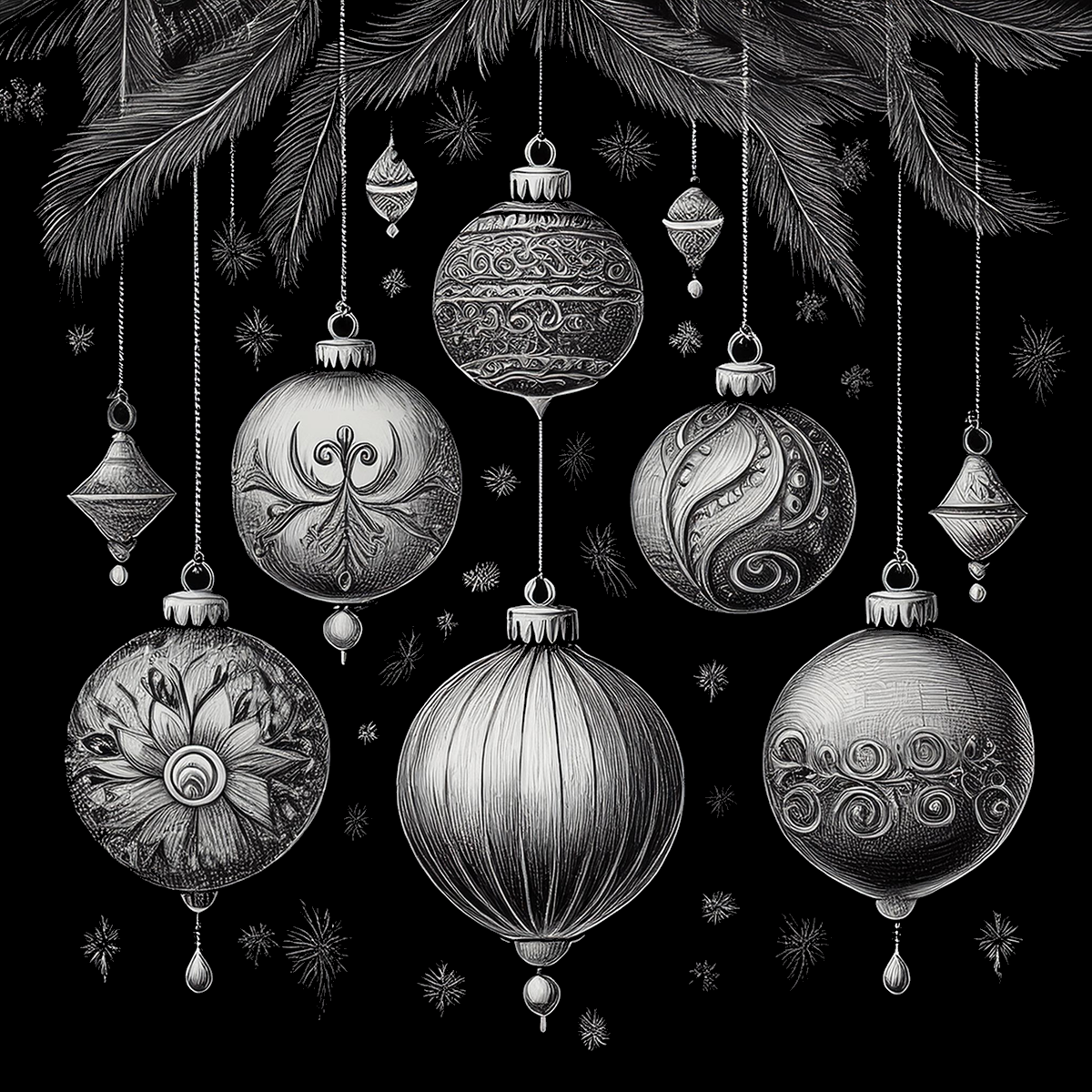 Slate Coasters Adorned with Christmas or Holiday Designs Set of 4 with Laser Etching