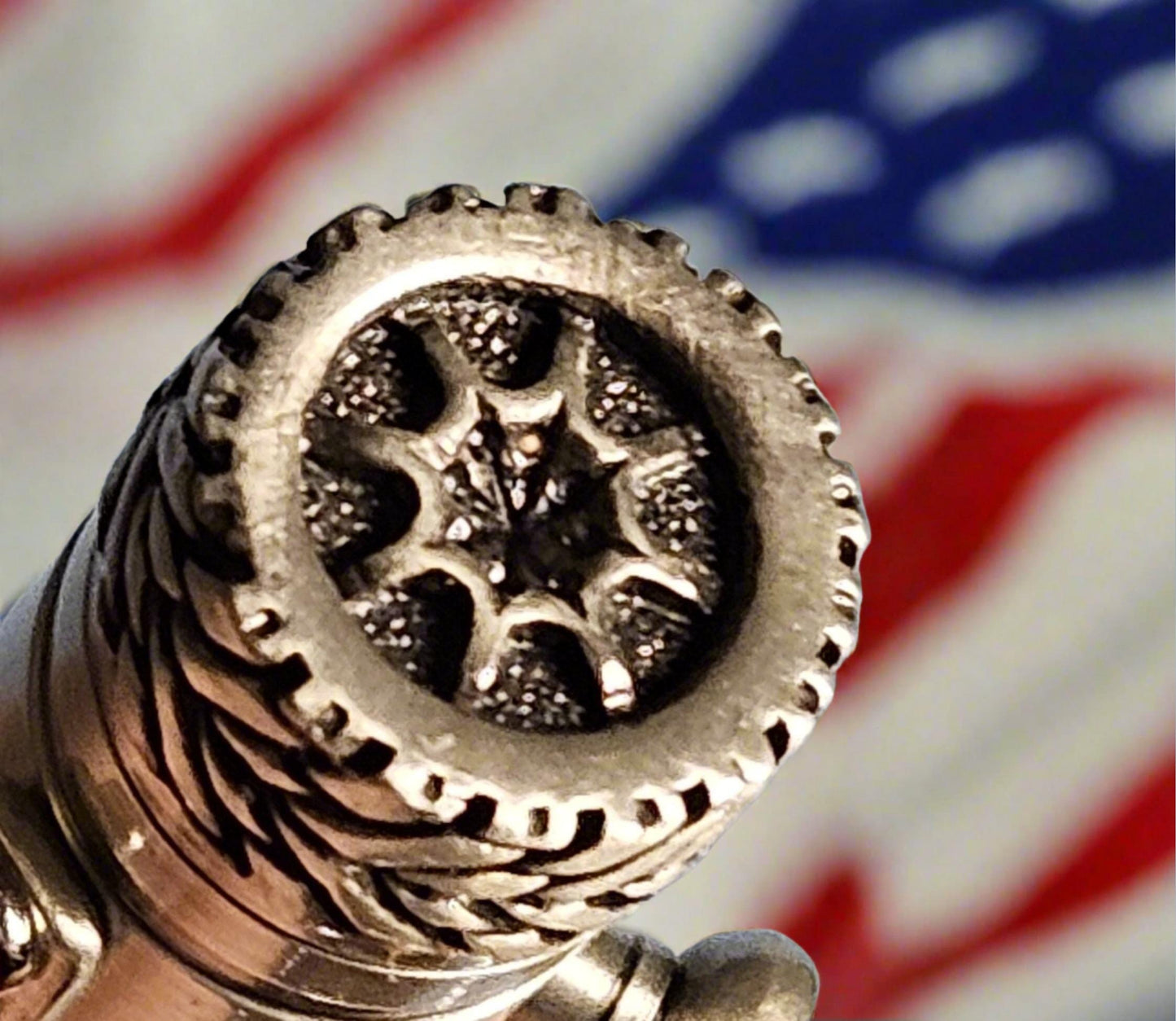 Laser Etched Wooden Firefighter Pen | Bolt Action Gear Shift Design | Antique Pewter Kit | Unique Gift for Firefighters