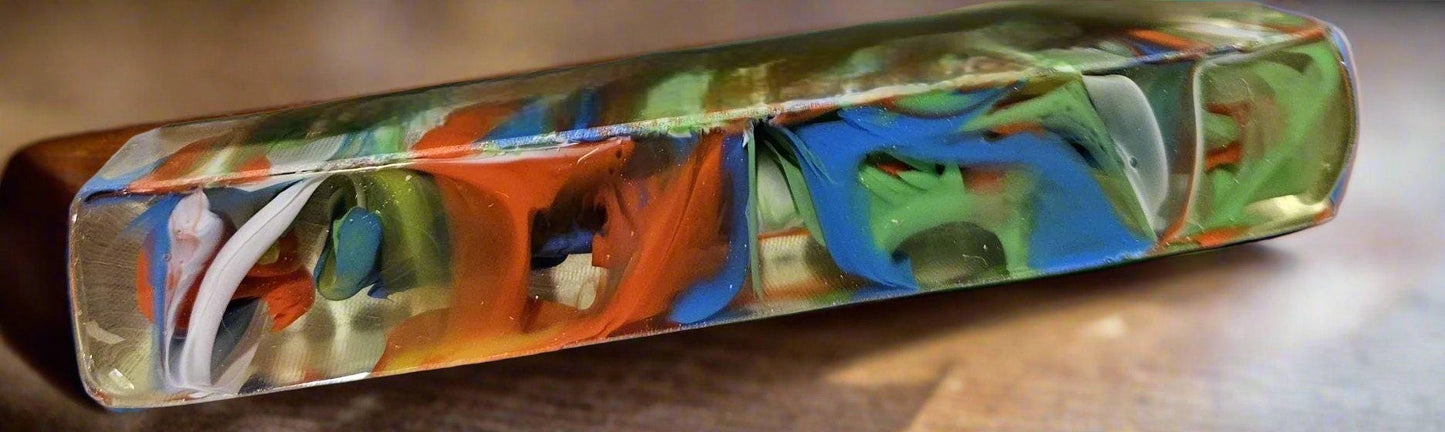 Pen Blanks: Drop Technique Resin Pen Blanks Set of 4