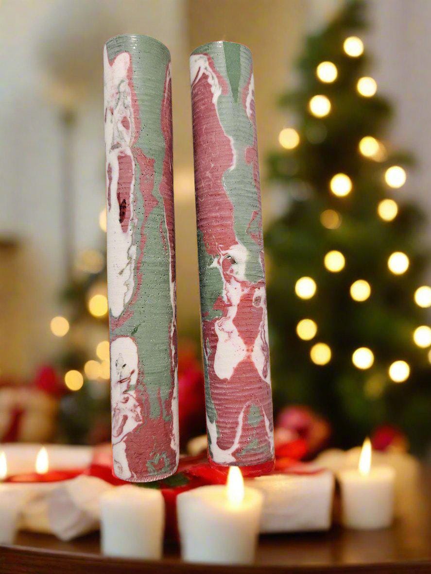 Pen Blanks: Christmas Inspired Resin Pen Blanks