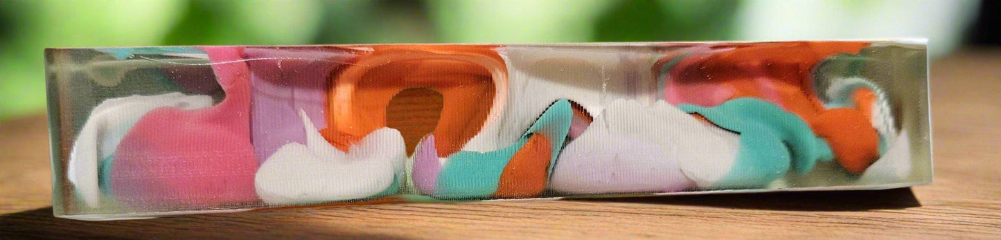 Pen Blanks: Drop Technique Resin Pen Blanks Set of 4