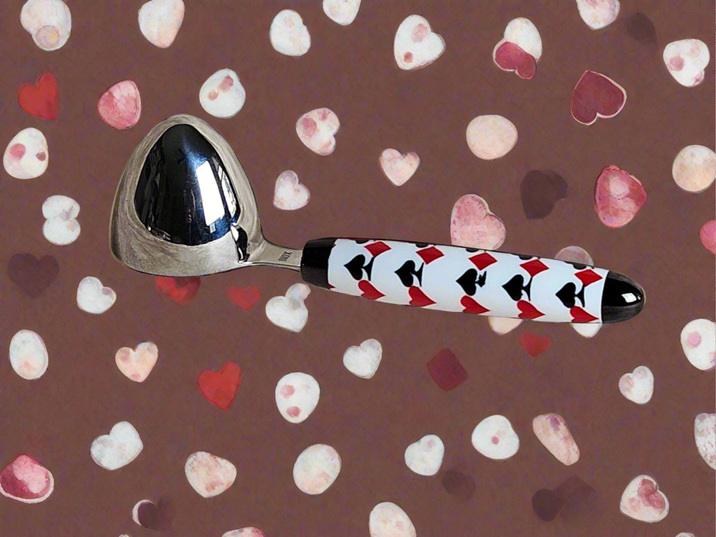 Playing Card Suits Coffee Scoop with 2 Tablespoon Stainless Steel Scoop