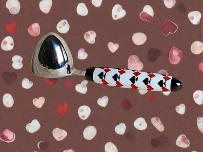 Playing Card Suits Coffee Scoop with 2 Tablespoon Stainless Steel Scoop