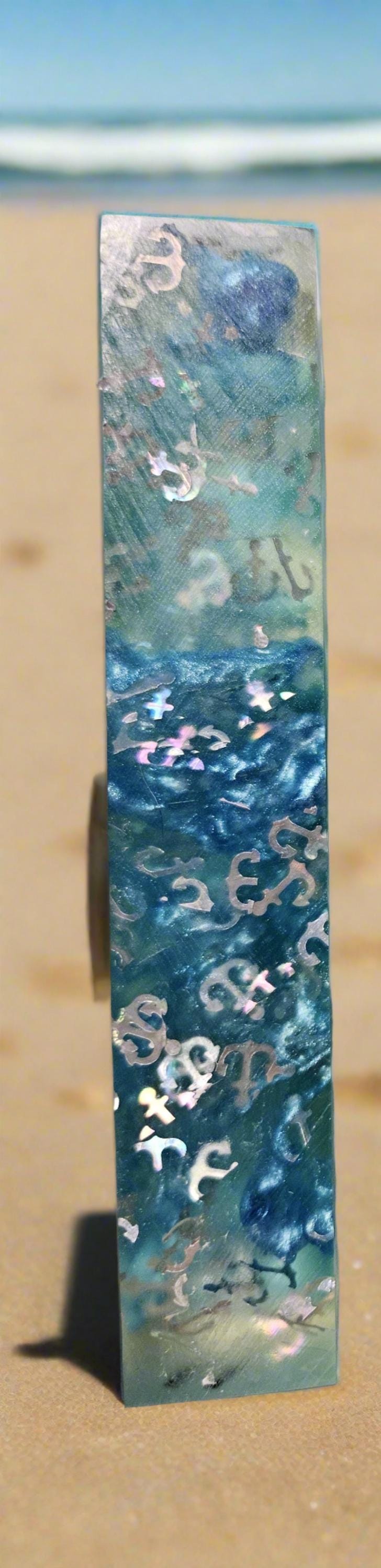 Pen Blanks: Nautical Themed Resin Pen Blanks Set of 4