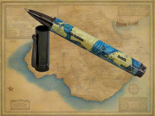 Coastal Vineyard Haven Massachusetts-Inspired Pen with Magnetic Zen Cap & Gunmetal Kit