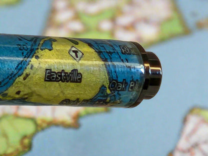 Coastal Vineyard Haven Massachusetts-Inspired Pen with Magnetic Zen Cap & Gunmetal Kit