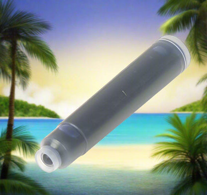 Fountain Pen: Beach Vibes Coconut Shell Label Cast Capped Fountain Pen with a Copper Pen Kit