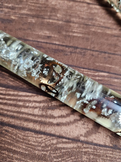 Pen Blanks For Turning Your Own Pen: Clockworks Transparent Resin Pen Blanks