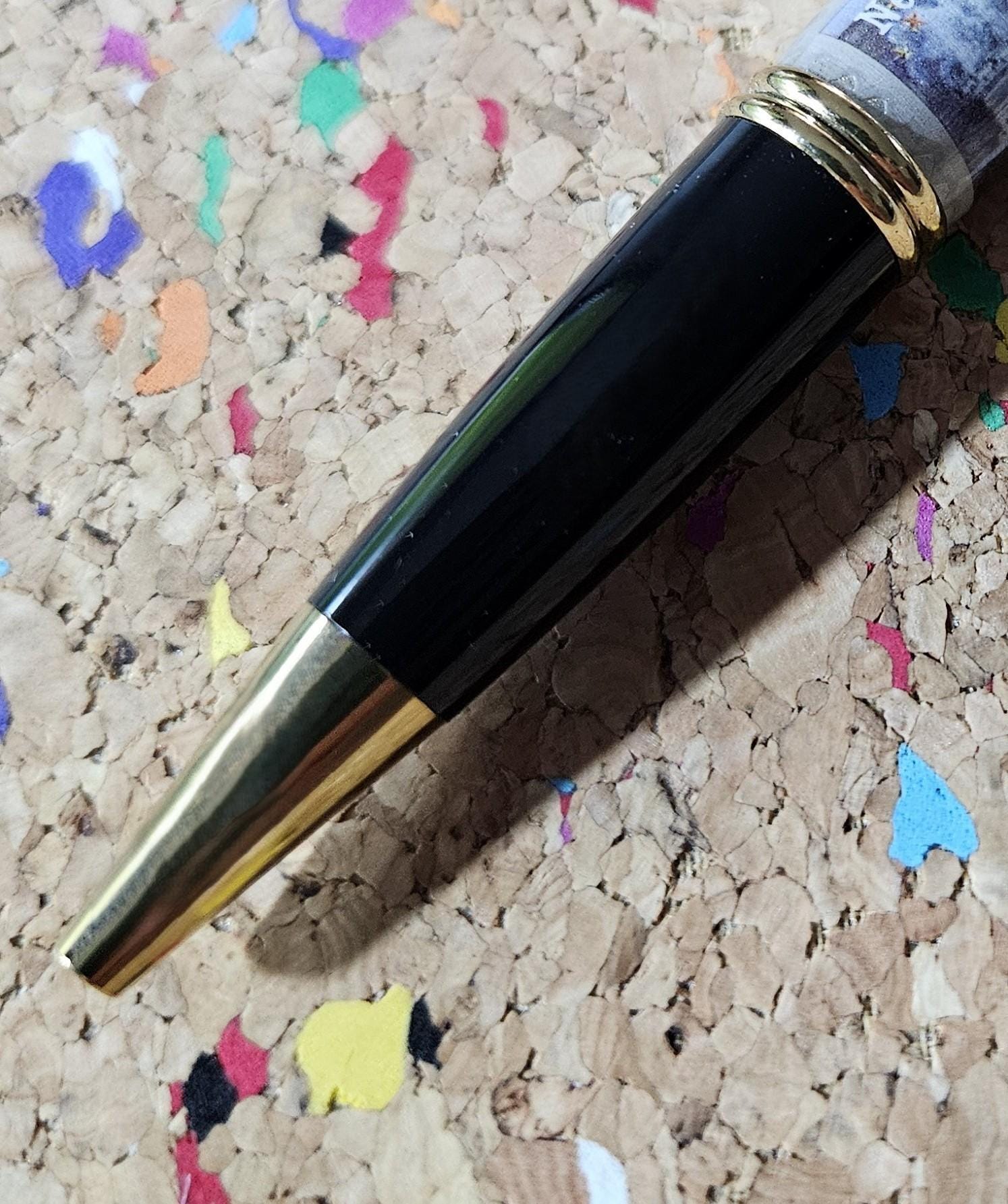 Civil War Forever Stamp Sesquicentennial (150 years) Pen, Battle of New Orleans April 24-May 1, 1862, Black Chrome and Gold Accents