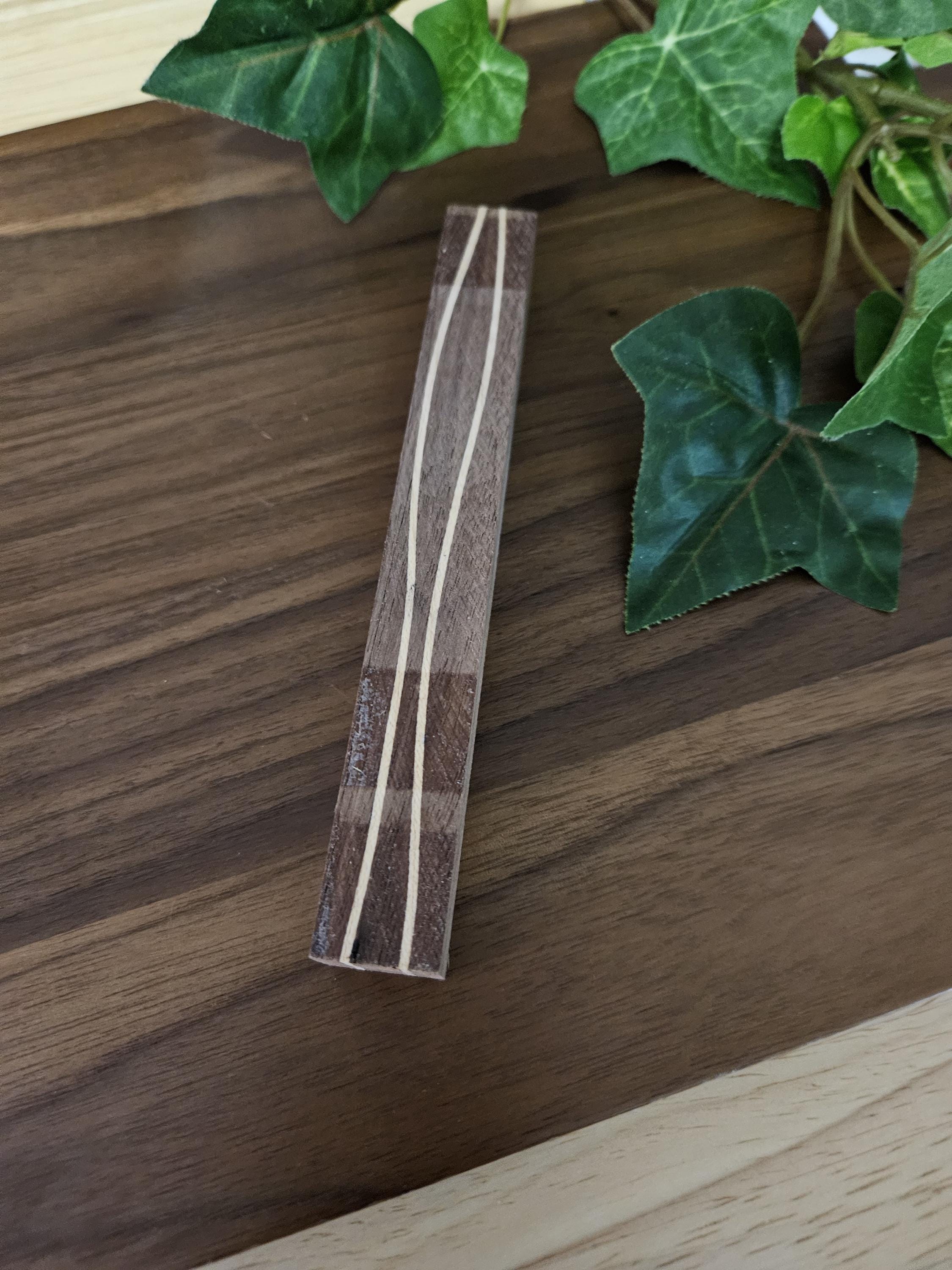 Pen Blanks: Wooden Segmented Blanks #2 -  5" to 6" Long - Includes Walnut, Cherry, Padauk, and Maple Woods